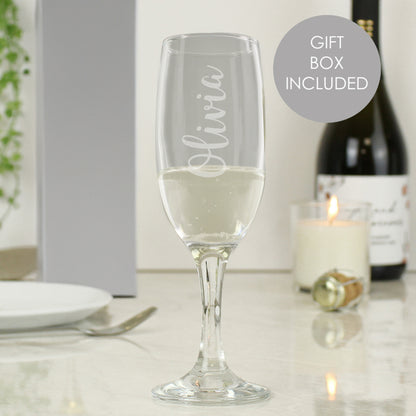 Personalised Name Only Engraved Flute